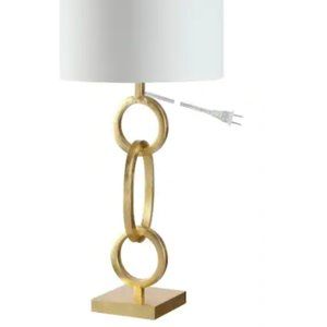 NWT SAFAVIEH Lighting 32-inch Alaia Iron Table Lamp - TWO AVAILABLE
